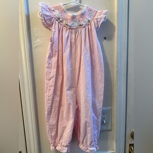 Lil Cactus Smocked Easter Romper